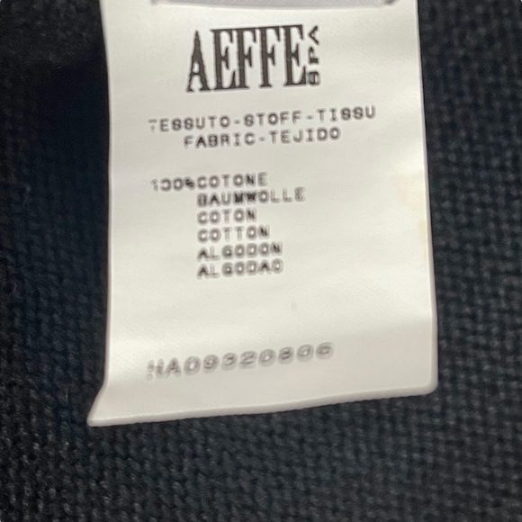 MOSCHINO CHEAP AND CHIC BLACK COTTON SHEER FLORAL YOKE BEADED CARDIGAN SWEATER - Picture 14 of 15